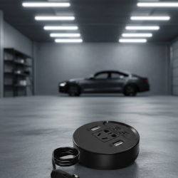 Mey İthalat® Şık Tasarımlı Araç İçi Power Converter Dayanıklı ve Güçlü