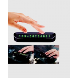 Mey İthalat® Şık ve İşlevsel Fosforlu Araç Numaratörü – Kolay Kullanım, Yüksek Görünürlük