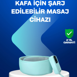 Mey İthalat® Sıkıştırmalı Baş Masaj Aleti Ev Tipi Konforlu Masaj Deneyimi