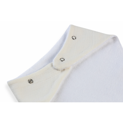 Mey İthalat® Silikon Diş Kaşıyıcılı Müslin Önlük 736 Ekru