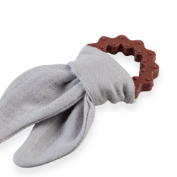 Mey İthalat® Silikon Diş Kaşıyıcılı Müslin Önlük 736 Gri