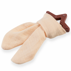 Mey İthalat® Silikon Diş Kaşıyıcılı Müslin Önlük 736 Somon