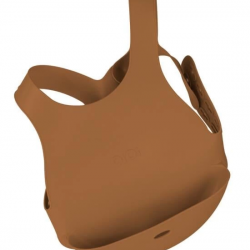 Mey İthalat®   Silikon Mama Önlüğü Woody Brown