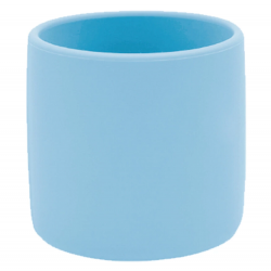 Mey İthalat®   Silikon Mini Bardak Mineral Blue