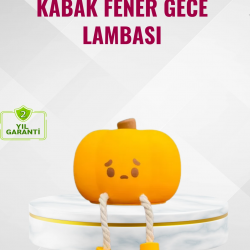 Mey İthalat® Silikon Pumpkin Night Light Telefon Tutuculu LED Lamba