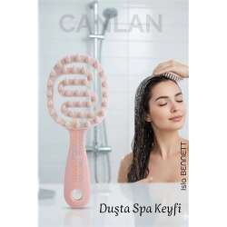 Mey İthalat® Silikon Saç Masaj Tarağı – Saç Yıkama Tarağı Duşta Rahatlatıcı Yıkama ve Derin Temizlik Etkisi