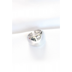 Mey İthalat® Silver Renk Ayarlanabilir Bombeli Ayna Yüzük