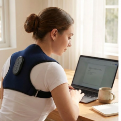 Mey İthalat® Sırt ve Omurga İçin Akıllı Masajlı Duruş Destek Kemeri