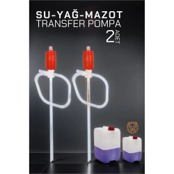 Mey İthalat® Sıvı Transfer Pompası 2 ADET Su Yağ Mazot