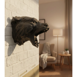 Mey İthalat® Siyah Ayı Duvar Aksesuarı