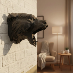 Mey İthalat® Siyah Ayı Duvar Aksesuarı