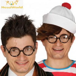 Mey İthalat® Siyah Çerçeveli Numarasız Camlı Öğrenci Şaka Gözlüğü 1 Adet