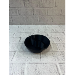 Mey İthalat® Siyah Çerezlik Kase Seti 4 Adet 3x12 cm