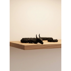 Mey İthalat® SİYAH HAREKETLİ EJDERHA