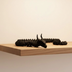 Mey İthalat® SİYAH HAREKETLİ EJDERHA