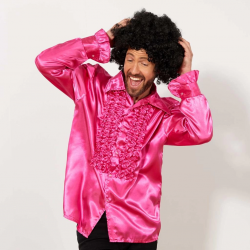 Mey İthalat® Siyah Renk Kıvırcık Afro Bonus Peruk