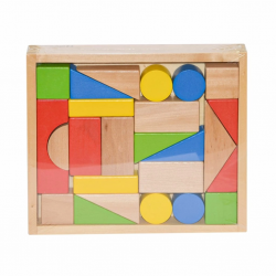 Mey İthalat® SKC-1016 Kasalı Blok 25 Parça -Chiva