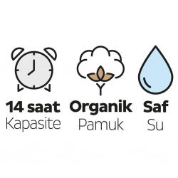 Mey İthalat®   Natural Bebek Bezi Gross Paket 2 Beden 3-6 Kg 100 Adet