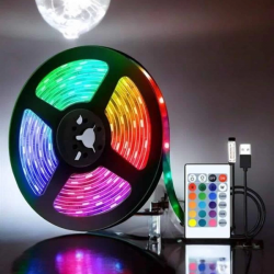 Mey İthalat® Smart Şerit Led TV Arkası Renkli Kumandalı 10 Metre