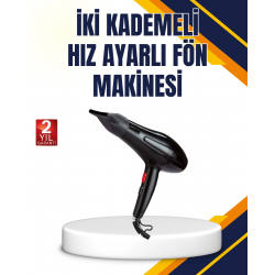 Mey İthalat® Soğuk Üfleme Özellikli 2200W Profesyonel Fön Makinesi
