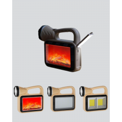 Mey İthalat® Solar Enerjili Alev Lambası – El Feneri ve Dekoratif Işık