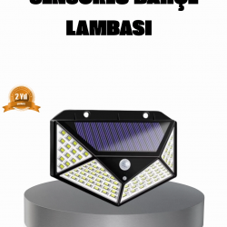 Mey İthalat® Solar Güçlü 100 LED Bahçe Lambası – Enerji Tasarruflu, Suya Dayanıklı ve Geniş Açılı Işık