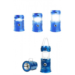 Mey İthalat® Solar Şarjlı Kamp Lambası Güneş Enerjili Kızaklı Kamp Feneri Çadır Feneri Led Işıldak