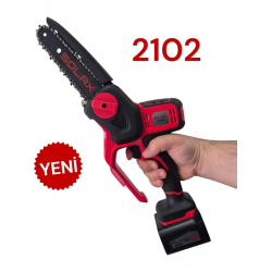 Mey İthalat® Solax 2102 Akülü Budama Testeresi 21 Volt 15 cm Pala