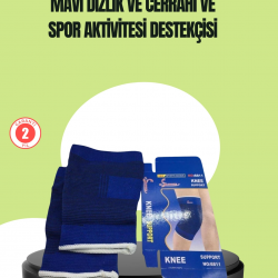 Mey İthalat® Spor İçin Diz Destek Bandı Anti Kayma Yapısı