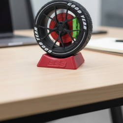 Mey İthalat® Spor Jant Modeli Ofis ve Home Office Dekoratif Obje