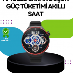 Mey İthalat® Spor ve Sağlık Takipli Akıllı Saat Kablosuz Şarj