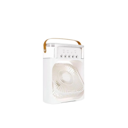 Mey İthalat® Spreyli Mini Masaüstü Fan | 500ML Su Hazneli, 3 Kademeli Soğutucu