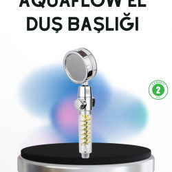 Mey İthalat® Start Stop Kontrollü El Duşu – Basınçlı, Su Tasarruflu, Sağanak Yağmur Deneyimi