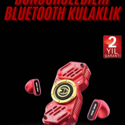 Mey İthalat® Stres Çarklı Oyuncu Kulaklığı Güçlü Bass Gamer Bluetooth Kulaklık Kablosuz