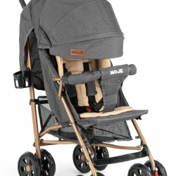 Mey İthalat®   Strong Baston Bebek Arabası Antrasit Gold