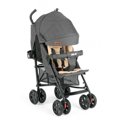 Mey İthalat®   Strong Baston Bebek Arabası Antrasit Siyah