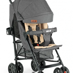 Mey İthalat®   Strong Baston Bebek Arabası Antrasit Siyah