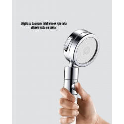 Mey İthalat® Su Basıncını Artıran Sızdırmaz Duş Başlığı