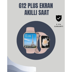 Mey İthalat® Su Geçirmez Akıllı Saat – 300 mAh Batarya, Sesli Arama, Uyku & Adım Takibi