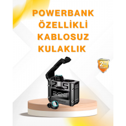 Mey İthalat® Su Geçirmez Bluetooth Kulak İçi Kablosuz Kulaklık 400mAh Pil