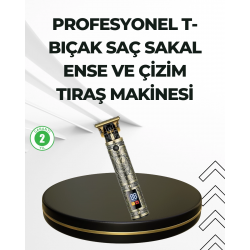 Mey İthalat® Su Geçirmez Daling Saç ve Sakal Tıraş Makinesi