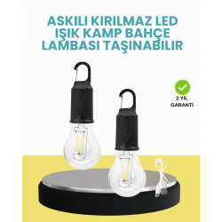 Mey İthalat® Su Geçirmez Dış Mekan LED Çadır Işığı