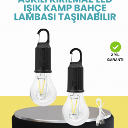 Mey İthalat® Su Geçirmez Dış Mekan LED Çadır Işığı