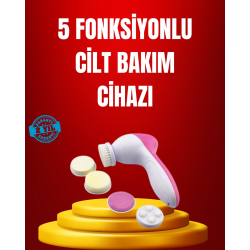 Mey İthalat® Su Geçirmez Elektrikli Yüz Temizleme ve Masaj Aracı