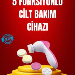 Mey İthalat® Su Geçirmez Elektrikli Yüz Temizleme ve Masaj Aracı