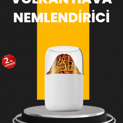 Mey İthalat® Su Hazneli LED Işıklı Aromaterapi Difüzörü