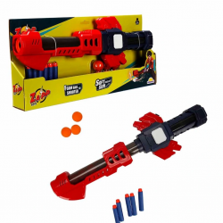 Mey İthalat® Sünger Atan 6 Toplu 6 Mermili Oyuncak Silah