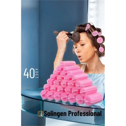 Mey İthalat® Süngerli Gece Bigudisi 3 cm 40 Adet Solingen Professional