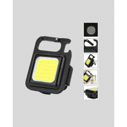 Mey İthalat® Süper Parlak 800 Lümen LED Fener – USB Şarjlı, 3 Işık Modlu, Mini Taşınabilir ve Anahtarlık Tipi