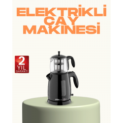 Mey İthalat® Susuz Çalışma Emniyetli Sinbo Elektrikli Çay Makinesi